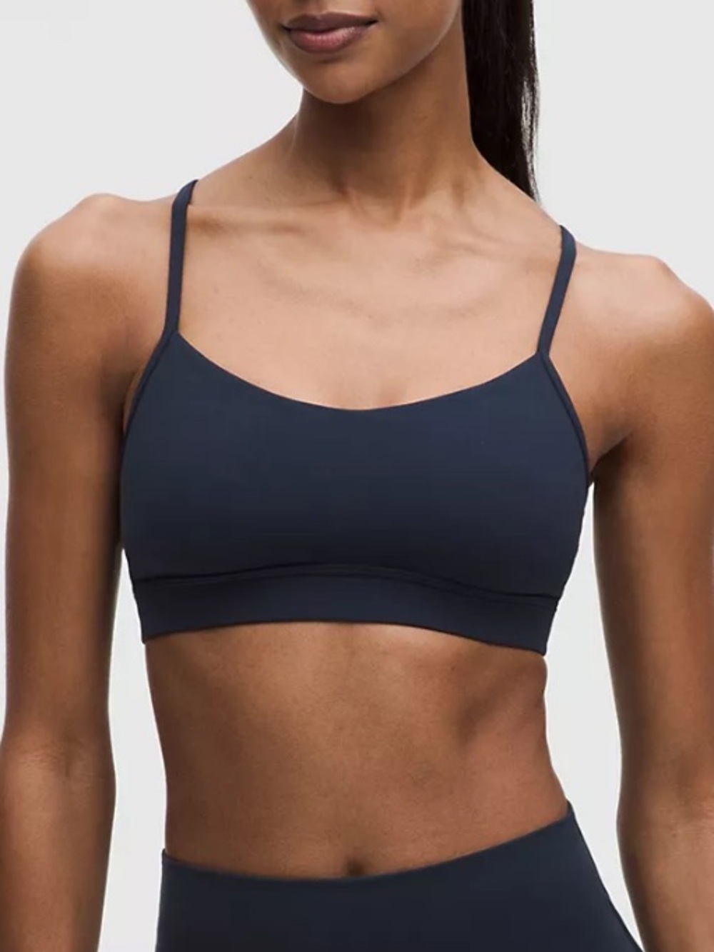 Lululemon Flow Y Bra in True Navy